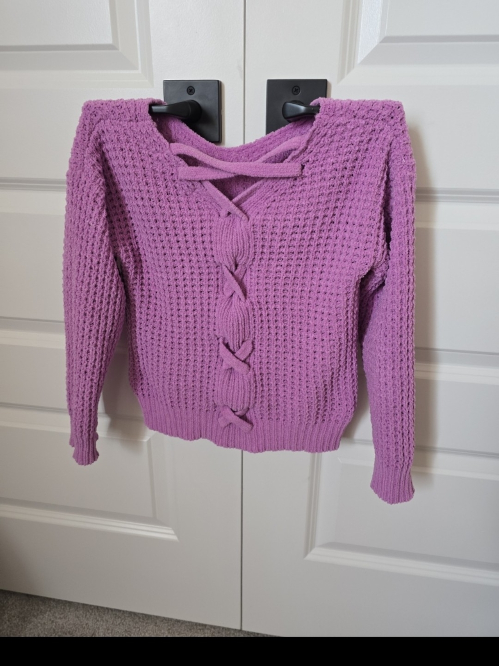 Purple Girls Size 8 Sweater